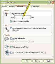 تغییر دادن تنظیمات ماوس 
