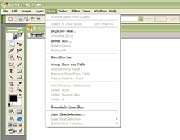 نحوه استفاده از نوار منو 