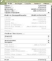 نحوه استفاده از نوار منو 