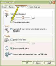 تغییر دادن تنظیمات ماوس 