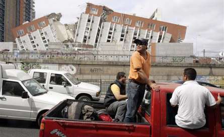زلزله هشت و نيم ريشتري در شيلي