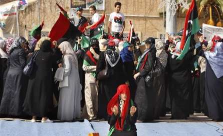 جشن و شادی زنان لیبیایی