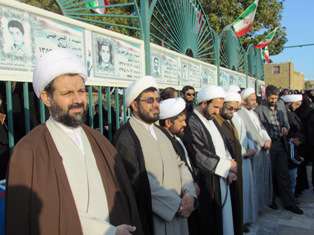 مراسم تشییع پیکر شهید