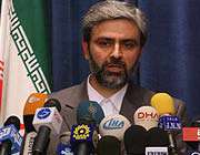 Iranian Foreign Ministry Spokesman Seyed Mohmmad Ali Hosseini