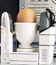 آزمایش تاثیر امواج موبایل بر تخم مرغ
