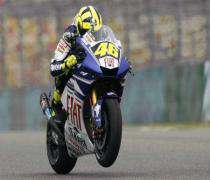 Moto: Valentino Rossi en pole du GP de Chine