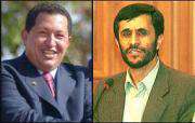 Mahmoud Ahmadinejad et Hugo Chavez s'entretiennent par téléphone.