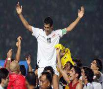 Le capitaine de l'équipe de football d'Irak ne veut pas rentrer dans son pays.