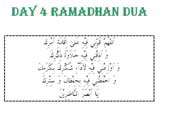 dua 4th day