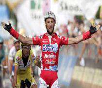 Cyclisme: Garzelli s'impose dans la 14e étape du Giro.