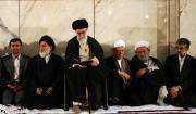 Le guide suprême a assisté à la  cérémonie commémorative de l’ayatollah Lankrani .