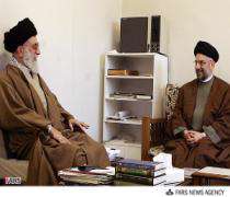 Встреча Абдул-азиза Хакима с лидером исламской революции Ирана