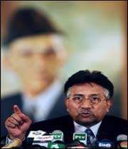 Le président Pervez Musharraf 