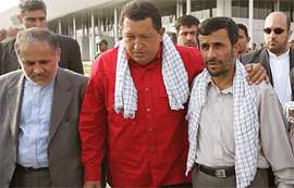 Chavez: Ben İran’a gelince şeytan rahatsız oluyor
