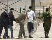 Arrestations palestiniens 