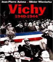 couverture du titre vichy 1940-1944 de l’historien jean-pierre azéma