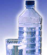 بطری پلاستیکی آب