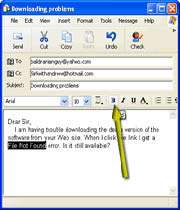 ارسال Email به وسیلة Outlook Express 