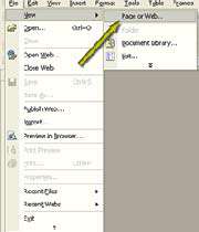 چگونه از يك صفحه موجود، يك صفحه جديد ايجاد كنيم؟ 