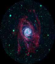 تصویری فوق العاده از تولد ستارگان در بیابان کهکشانی!