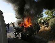 İsrail askerlerine bomba yüklü araçla saldırı