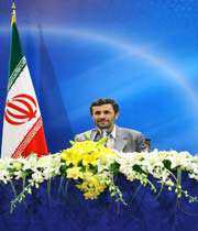 رئیس الجمهوریة  احمدی نجاد