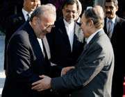 manouchehr mottaki et abdelaziz bouteflika 