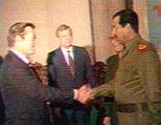 صدام و رامسفلد