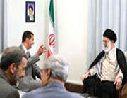 президент сирии башара асада и лидер исламской революции