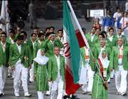 رژه کاروان ایران در المپیک پکن 