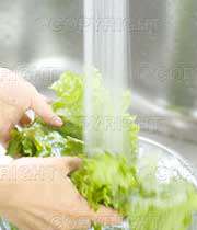 شستن سبزی
