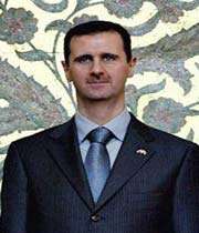 syrian president bashar al-assad 