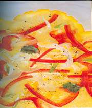 salade de poivrons rouges à l’orange