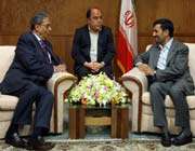 amr musa. ahmadinejad