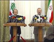 منوتشهر متكي ورئيس كتلة التغيير والاصلاح البرلمانية في لبنان 