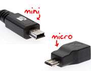 mini and micro cables