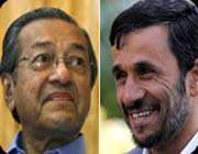 mahathir-ahmadinejad