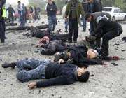 death bodies of innocent civilians