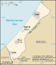 نقشه نوار <span style='background-color:yellow'>غزه</span>