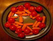 tomatoes and carrots
