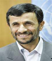 le président iranien réélu mahmoud ahmadinejad