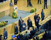 les démocrates européens fuient le discours de m.ahmadinejad à genève (durban 2)