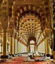 inside the prophets mosque