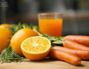 آب هویج و پرتقال