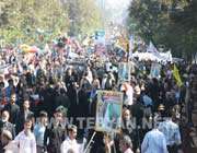 al quds day march in iran