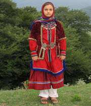 لباس محلی زنان شهر رامیان