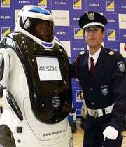 police & robot