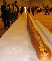 worlds longest hot dog