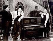 laurel and hardy, the music box