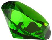 الماس سبز